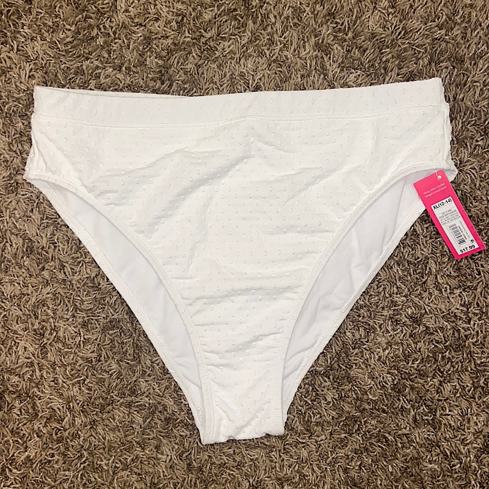 High waist bikini bottom